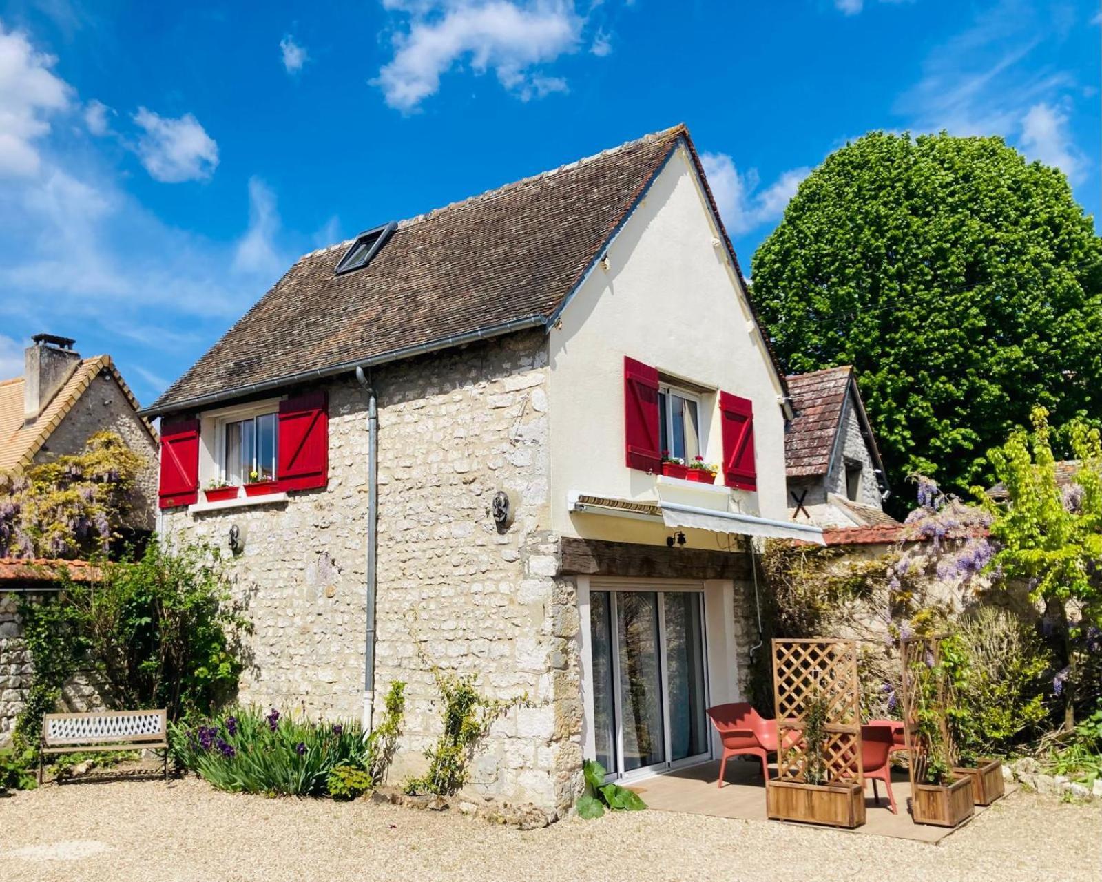 Maison La Plage Proche Giverny Port-Mort Exteriér fotografie